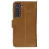 Folio vāciņš telefonam dbramante1928 Copenhagen plāns Samsung Galaxy S22, 6,1 collu ekrāns, iedeguma krāsa, galda statīvs