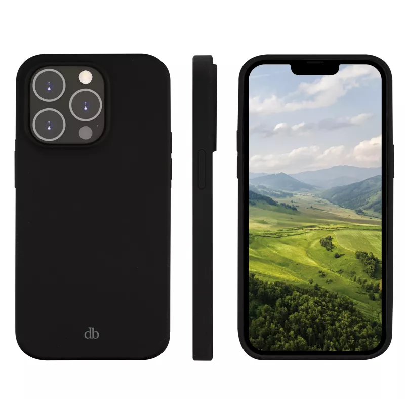 Ādas vāciņš dbramante1928 Costa Rica iPhone 14 Pro — Night Melns, piemērots 6,1 collu / 15,5 cm ekrāniem