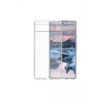 Vāciņa telefona maciņš dbramante1928 Greenland priekš Google Pixel 6a, pārstrādāta plastmasa, caurspīdīgs, ekrāniem līdz 15,5 cm (6,1 collas)