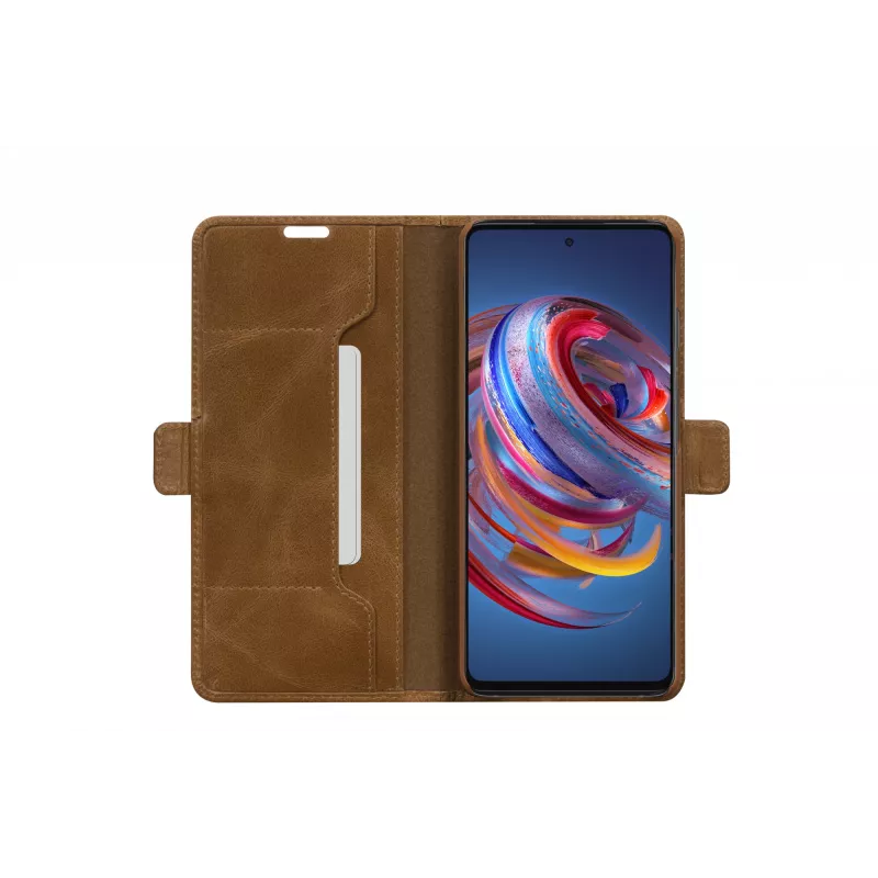 Folio futrālis dbramante1928 Copenhagen plāns Samsung Galaxy A52/A52S, 16,5 cm (6,5 collas), iedeguma krāsā