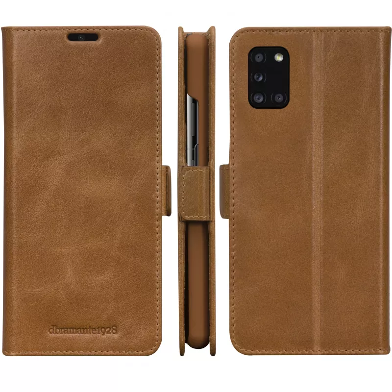 Folio futrālis dbramante1928 Copenhagen plāns Samsung Galaxy A52/A52S, 16,5 cm (6,5 collas), iedeguma krāsā