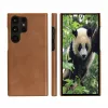 Folio tālruņa maciņš dbramante1928 Lynge Samsung Galaxy S23 Ultra, iedeguma krāsā, 3 karšu kabatiņas, piemērots 17,3 cm (6,8 collu) ekrānam