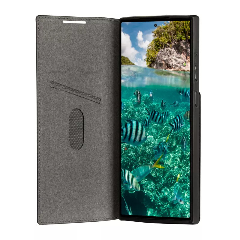 dbramante1928 Oslo - Galaxy S23 Ultra - Melns, Folio, Samsung, Galaxy S23 Ultra, 17.3 cm (6.8 collas), Melns