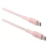 USB-C uz USB-C kabelis d bramante CB20CCPI7206 — 1,5 m, rozā