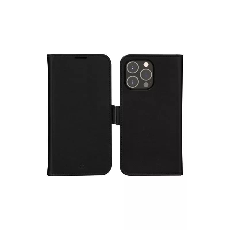 Folio vāciņš dbramante1928 iPhone 14 Pro Max Melns 3 kāršu kabatas