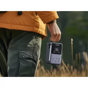 Ugreen Nexode Power Bank 48000 mAh Lithium pelēks