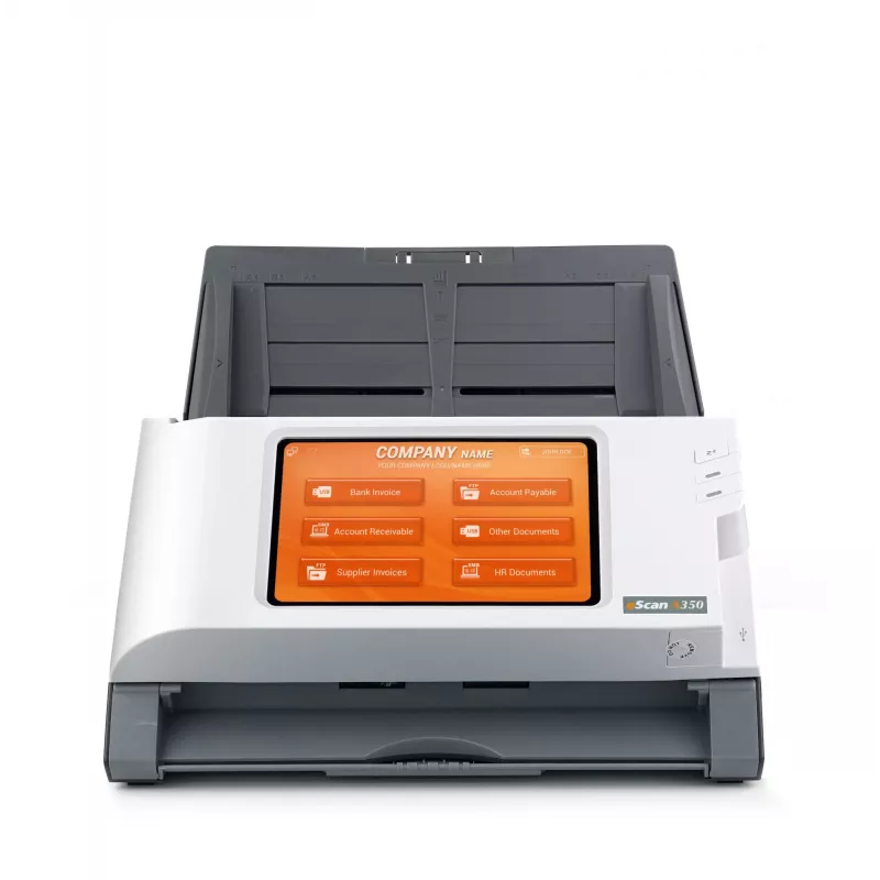 Plustek eScan A350 Enterprise ADF + manuālas padeves skeneris 600 x 600 DPI A4 melns, balts