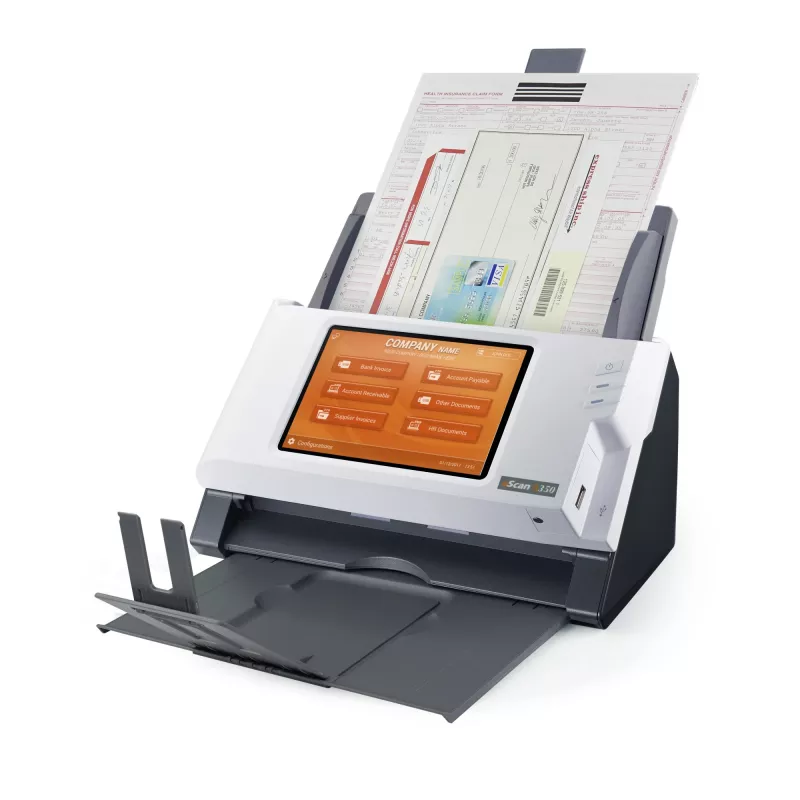 Plustek eScan A350 Enterprise ADF + manuālas padeves skeneris 600 x 600 DPI A4 melns, balts