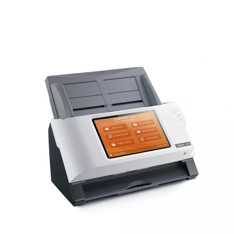 Plustek eScan A350 Enterprise ADF + manuālas padeves skeneris 600 x 600 DPI A4 melns, balts