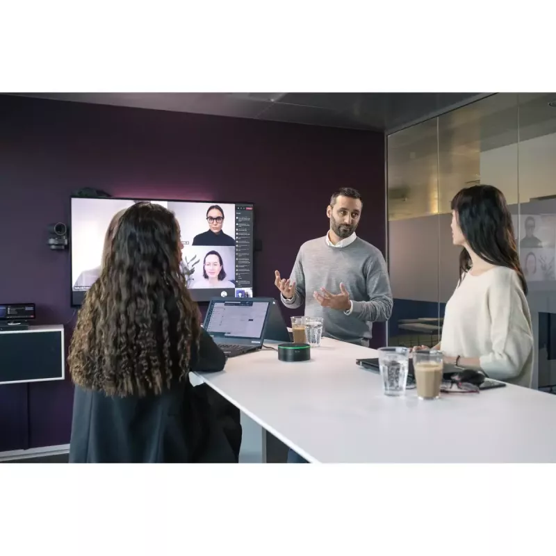 Grupu audio konferenču sistēma EPOS EXPAND Capture 5 — daudzvirzienu mikrofons, 20–8000 Hz, alumīnijs/plastmasa, melna, 123×315,6×53 mm