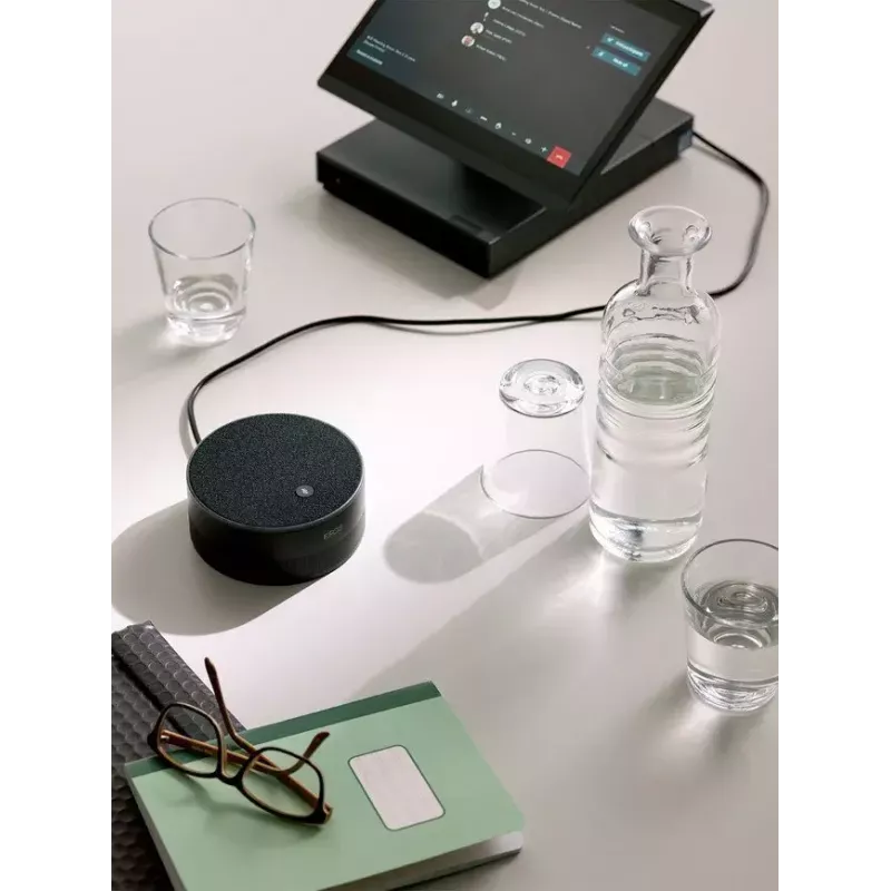 Grupu audio konferenču sistēma EPOS EXPAND Capture 5 — daudzvirzienu mikrofons, 20–8000 Hz, alumīnijs/plastmasa, melna, 123×315,6×53 mm