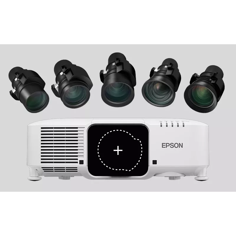 Epson EB-PU1008W lielas telpas projektors 8500 ANSI lūmenu 3LCD WUXGA (1920x1200) balts