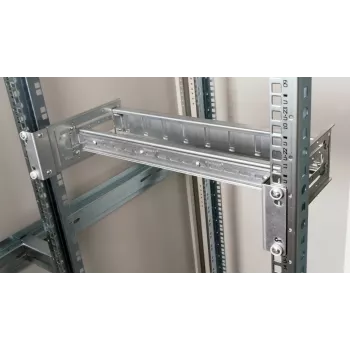 Rack rail EQUIP EZR-DIN-3 — 19 inch (48.3 cm) 3U DIN, RAL7035 pelēks, platums 485 mm, dziļums 150 mm