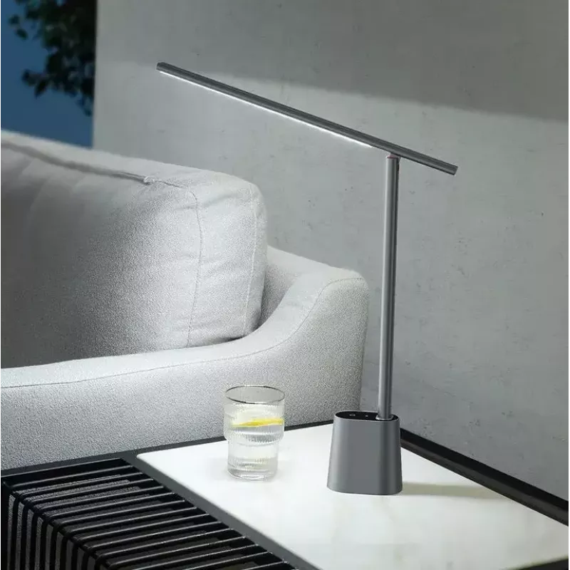 Galda lampa Baseus Smart Eye 5W pelēka 32 spuldzes 4000K