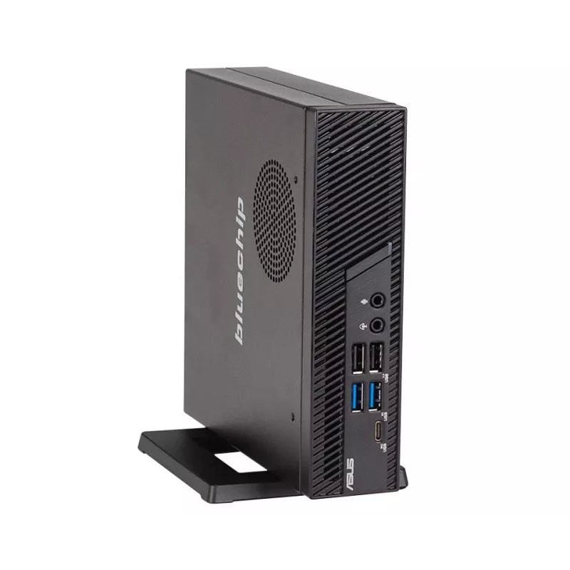 bluechip BUSINESSline S3137 Intel® Core™ i3 procesors 14100 / līdz 4,70 GHz, Windows 11 Pro, Intel® B760, 8 GB DDR5, 500 GB NVMe SSD, Intel® Wi-Fi 6E AX211, Bluetooth 5.3, Gigabit Ethernet, Intel® UHD grafika