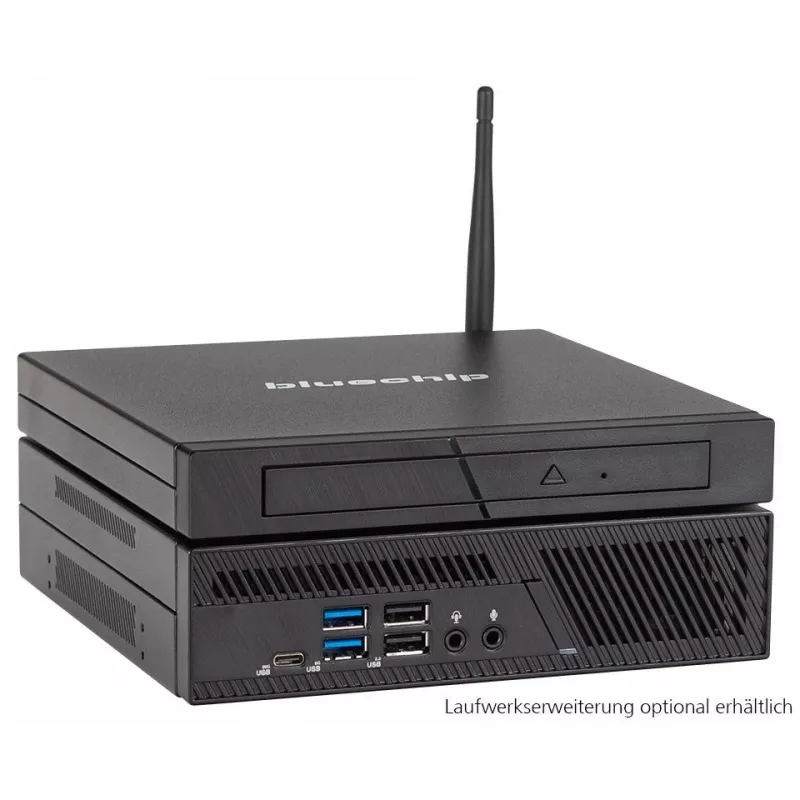 bluechip BUSINESSline S3159 Intel® Core™ i5 Procesors 14400 / līdz 4.70 GHz, Windows 11 Pro, Intel® B760, 8 GB DDR5, 500 GB NVMe SSD, Intel® Wi-Fi 6E AX211, Bluetooth 5.3, Gigabit Ethernet, Intel® UHD Grafika