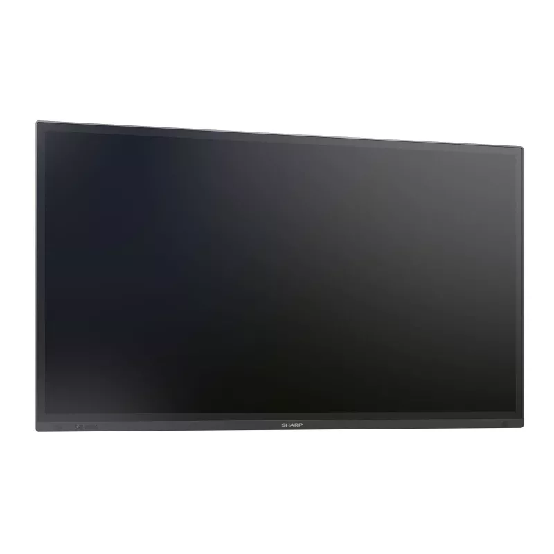 Sharp PN-LA752 Digital signage plakans panel 190.5 cm (75 inch) LCD 500 cd/m² 4K Ultra HD Melns Touchscreen 24/7
