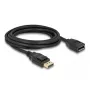 DeLOCK DisplayPort 1.2 pagarinātāja kabelis 4K 60 Hz 3 m