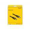 DeLOCK DisplayPort kabelis 8K 60 Hz 2 m Melns Metāls
