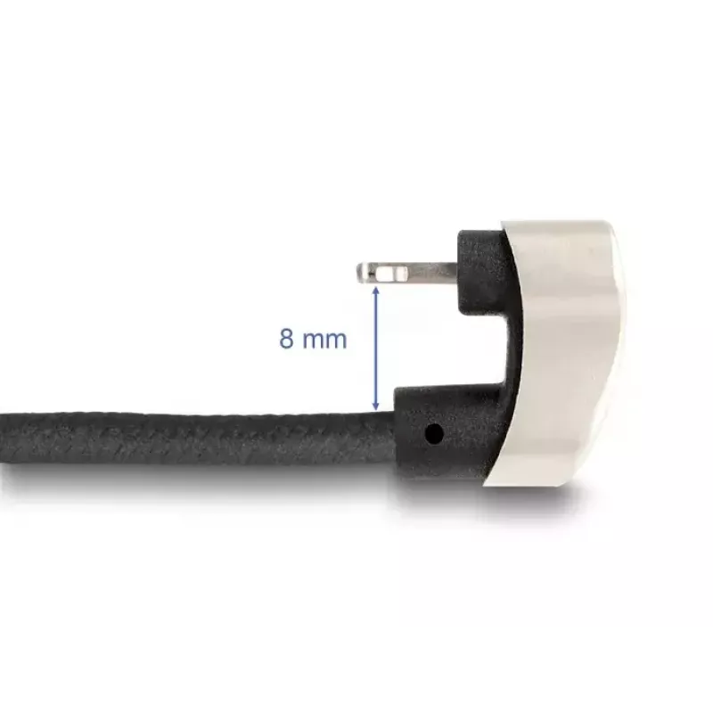 Datu un lādēšanas kabelis DeLOCK USB Type-C uz Lightning 1 m 3 A