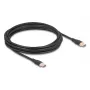 DeLOCK USB kabelis USB 2.0 4m USB C Melns 81240
