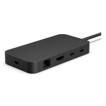 Dokstacija Microsoft Surface USB4 Dock Vadu Melns 100W Jaudas Padeve