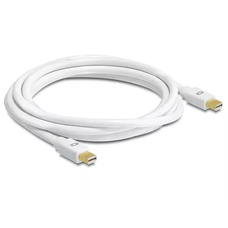 Kabelis mini DisplayPort - mini DisplayPort DeLOCK 83471 0,5 m balts