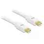 Kabelis mini DisplayPort - mini DisplayPort DeLOCK 83471 0,5 m balts