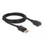DisplayPort pagarinātāja kabelis DeLOCK 8K 60 Hz 2 m