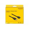 DeLOCK DisplayPort 1.2 pagarinātāja kabelis 4K 60 Hz 1 m