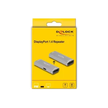 DeLOCK DisplayPort 1.4 retranslators 8K 30 Hz 20 m