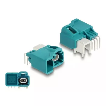 DeLOCK HDMTD viens Powerpin spraudnis leņķveida priekš PCB 90° sieviešu