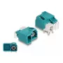 DeLOCK HDMTD viens Powerpin spraudnis leņķveida priekš PCB 90° sieviešu