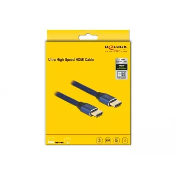 HDMI kabelis DeLOCK Ultra High Speed 48 Gbps 8K 60 Hz 2 m