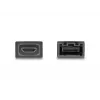 DeLOCK HDMI automobiļu adapteris HDMI-E ligzda uz HDMI-A spraudnis 4K 60 Hz
