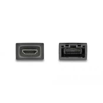 DeLOCK HDMI automobiļu adapteris HDMI-E ligzda uz HDMI-A spraudnis 4K 60 Hz