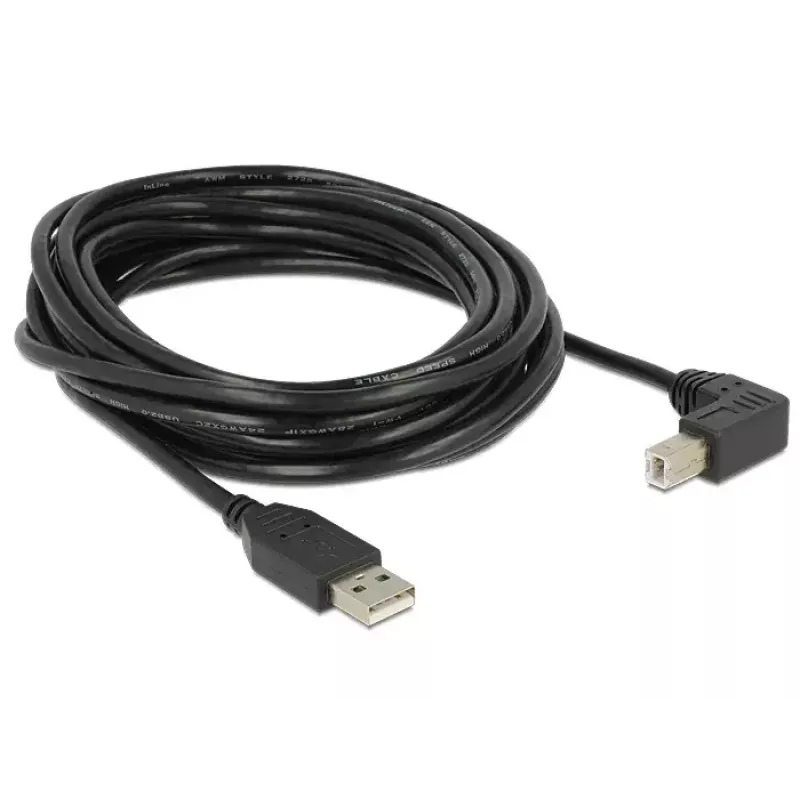 USB kabelis DeLOCK 5m USB 2.0-A - USB 2.0-B