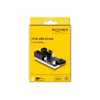 DeLOCK USB 2.0 pin header male Hub 2 Port Melns Blue