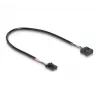 DeLOCK USB 2.0 pin header male Hub 2 Port Melns Blue