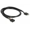 USB kabelis DeLOCK 0,5 m 2xUSB2.0