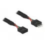 USB kabelis DeLOCK 0,5 m 2xUSB2.0