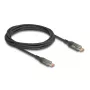 Kabelis DELOCK USB Type-C uz USB Type-C PD 3.0 100 W USB 2.0 dati 2 m ar jaudas indikatoru