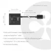 CLUB3D CSV-1009 2-in-1 divvirzienu DisplayPort slēdzis — 2x DisplayPort izejas, 8K@60Hz, melns