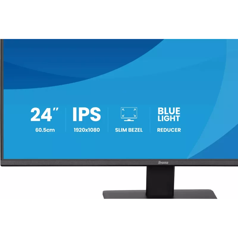 Computer monitor IIYAMA ProLite X2491H-B1 23.8 inch (60.5 cm) IPS LCD Full HD 1920×1080 Matt Melns, VESA
