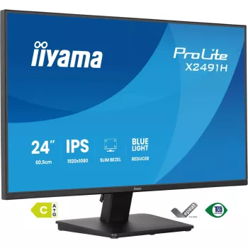 Computer monitor IIYAMA ProLite X2491H-B1 23.8 inch (60.5 cm) IPS LCD Full HD 1920×1080 Matt Melns, VESA