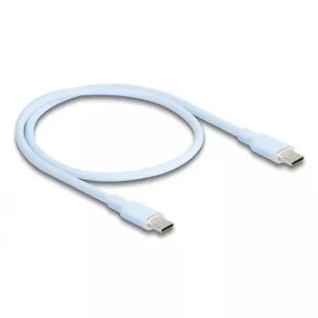 USB kabelis DeLOCK 81233 USB 2.0 0,5 m USB C zils