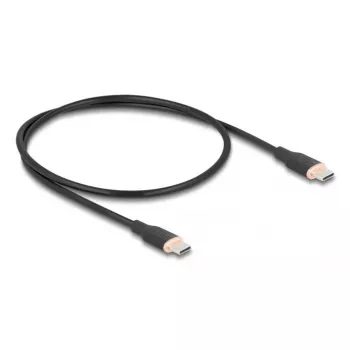 DeLOCK USB kabelis USB 2.0 0,5 m USB C melns 81237