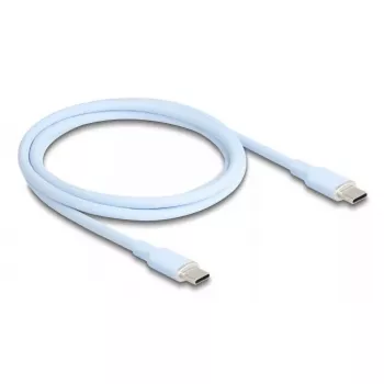 USB kabelis DeLOCK 81234 USB 2.0 1m USB C zils