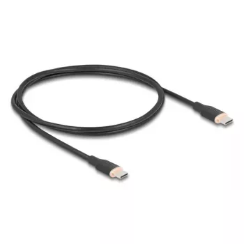 DeLOCK USB kabelis USB 2.0 1m USB C melns 81238