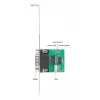 DELOCK 90582 USB 2.0 uz RS-232 seriālais pārveidotājs/atkārtotājs/izolators, FTDI FT231XS, zaļš nerūsējošais tērauds